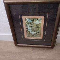 Framed Batik Garden Art Prints