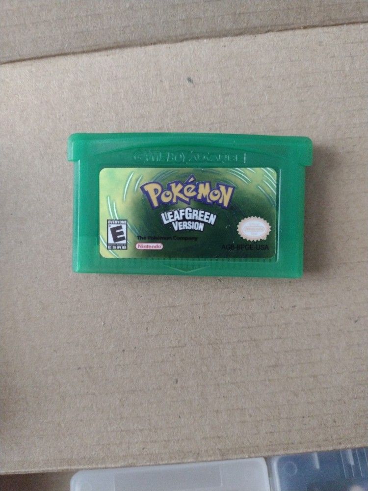 Pokemon LeafGreen Version Gameboy Advance