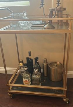 Gold Bar cart