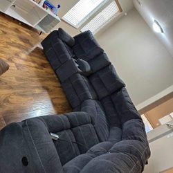 Recliner Couch Set !!