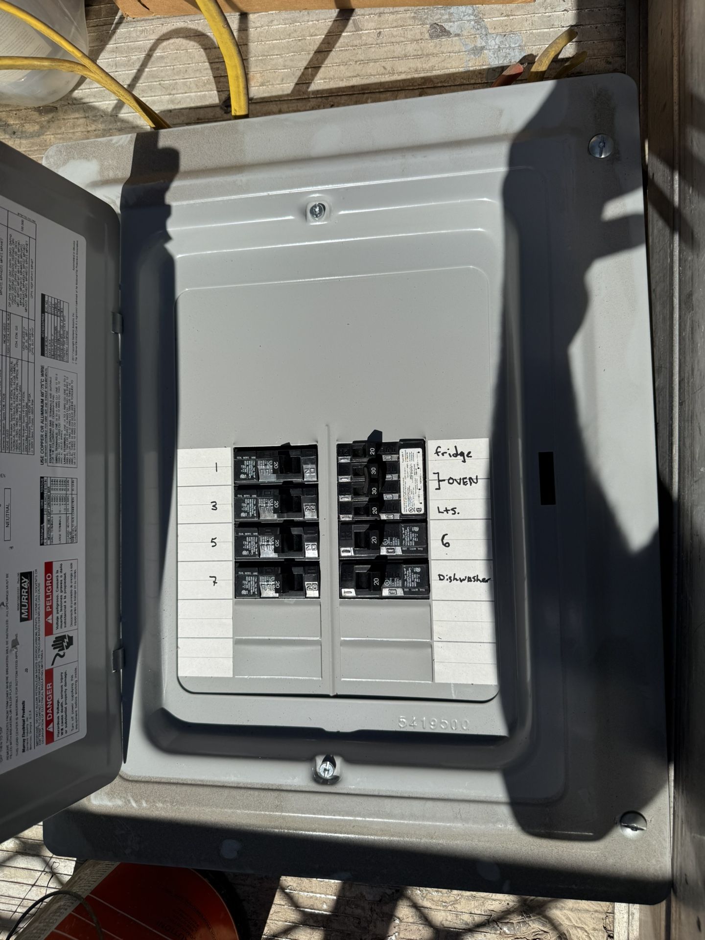 electrical panel