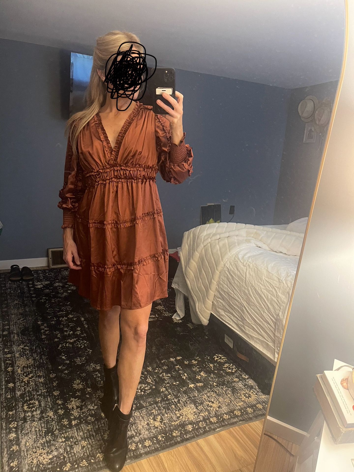 Elegant Ruffle Dress