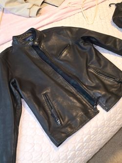Polo leather jacket