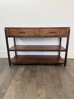 Custom buffet table