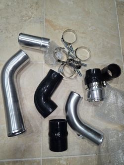 Max Flow Hot&Cold Side Intercooler Pipe Boot Kit Compatible with F-ord F-250 F-350 F- 2012 2013 2014 2015 2016 6.7L Powerstroke Diesel
