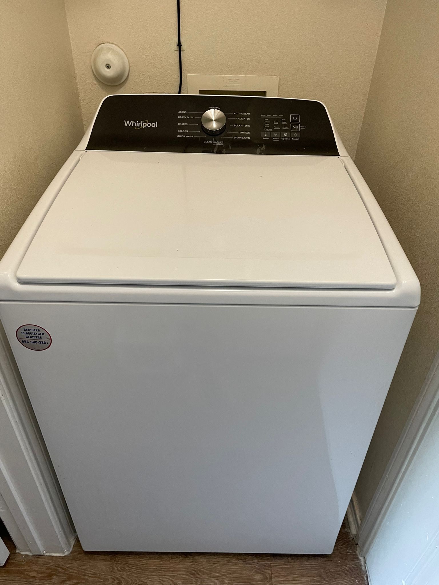 Whirlpool 4.5 CU Ft Top Load Washer 