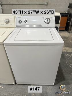 Whirlpool Top Load Washing Machine (#147)