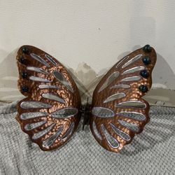 Metal Butterfly Wall Art