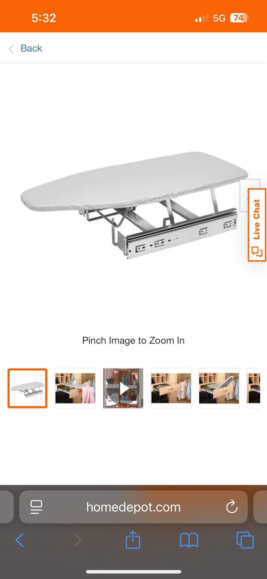 Foldable Iron Board