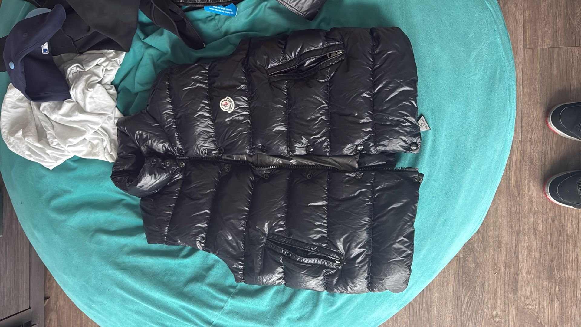 moncler tibs down vest