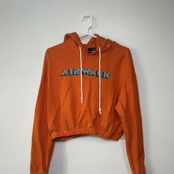 Orange Airwalk Hoodie - Small