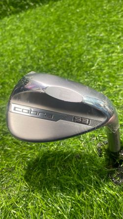 BRAND NEW  Cobra Snake Bite SB Raw 52* Gap Wedge KBS Hi-Rev 2.0 125 Stiff Flex Steel