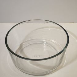 Vtg. Everyday Pyrex Clear Glass 7 Cup Mixing Bowl 1.75 QT 7" Diameter, No lid
