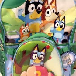 Bluey Extra Large Backpack / Lunch Bag Brand New 