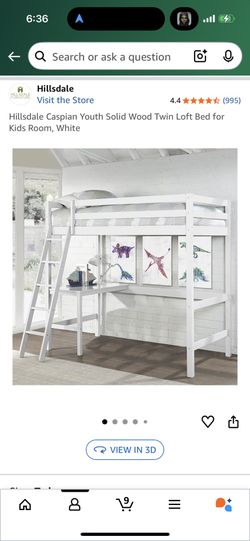Twin Loft Bed With Desk