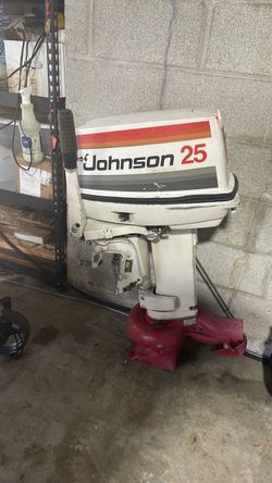 1979 25hp Johnson Outboard w/jetpump