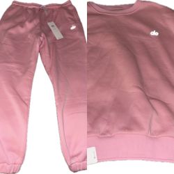 ALO Accolade Crew Neck Pullover & Joggers Set BNWT