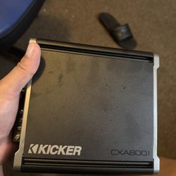 Kicker CXA800.1 Monoblock Amp – 800w RMS
