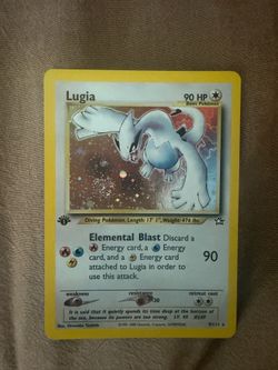 Lugia 1st edition Holo