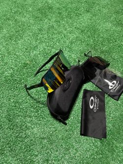 Oakley Sunglasses with Case and Accessories