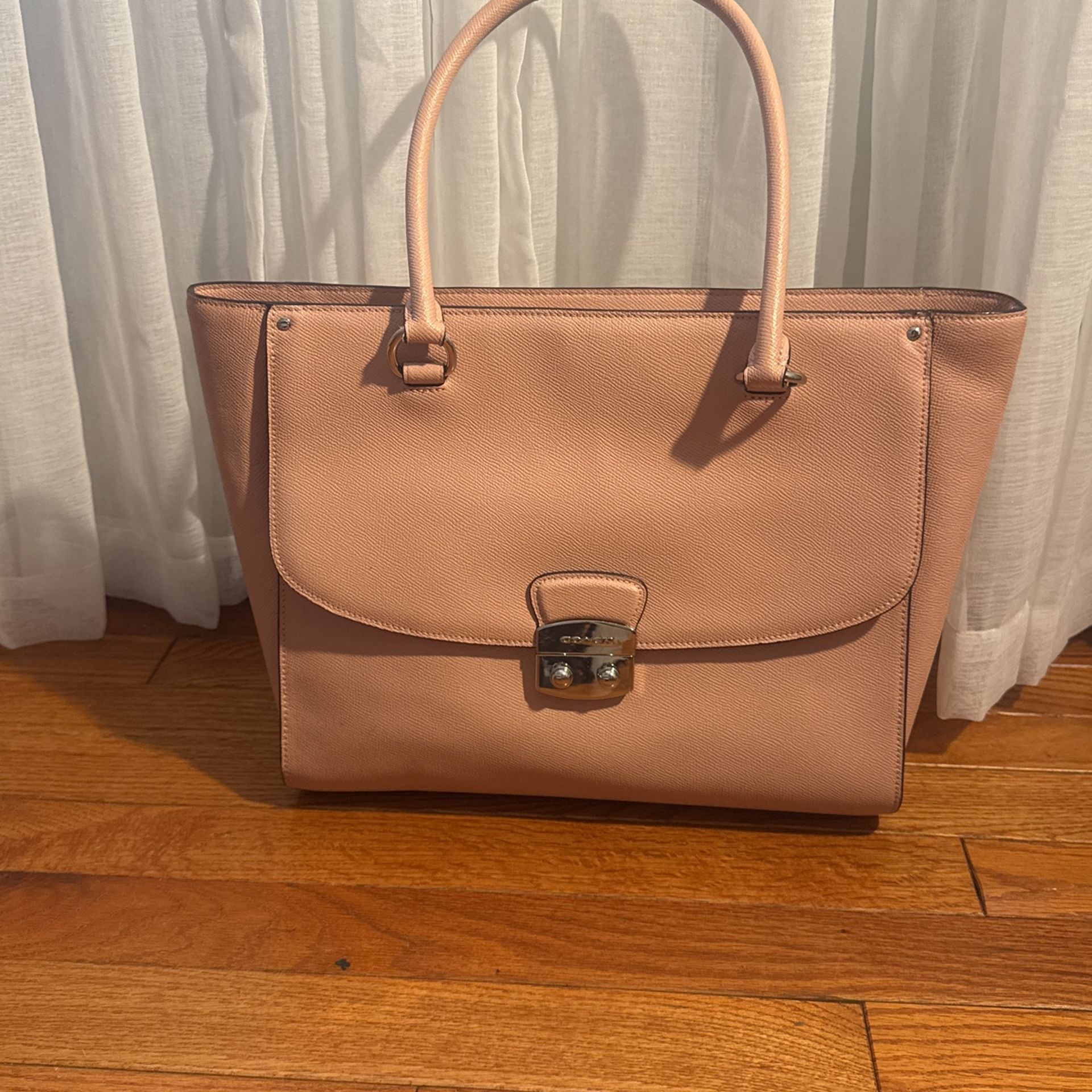 Gently Used Pink Coach Purse