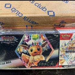 Pokemon Surprise Box Prismatic Evolutions Booster Bundle TCG
