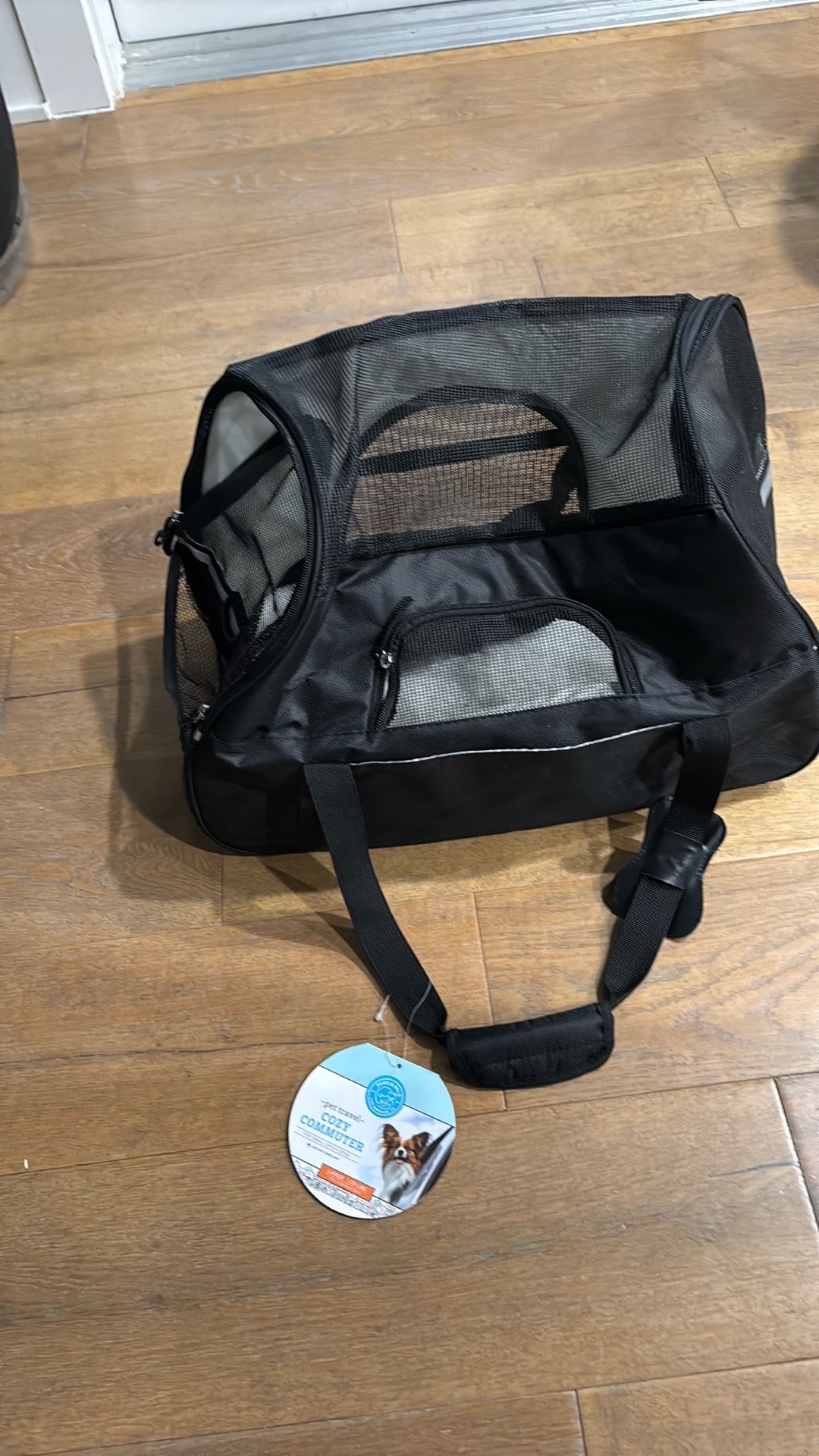 Brand new, tag still on dog/cat carrier