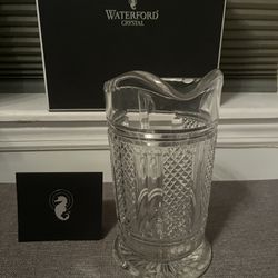 Beautiful brand new in box Waterford crystal renaissance pitcher. Made in Czech Republic