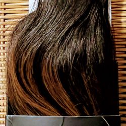YILITE Tape In 16 In Dark Brown To hombre