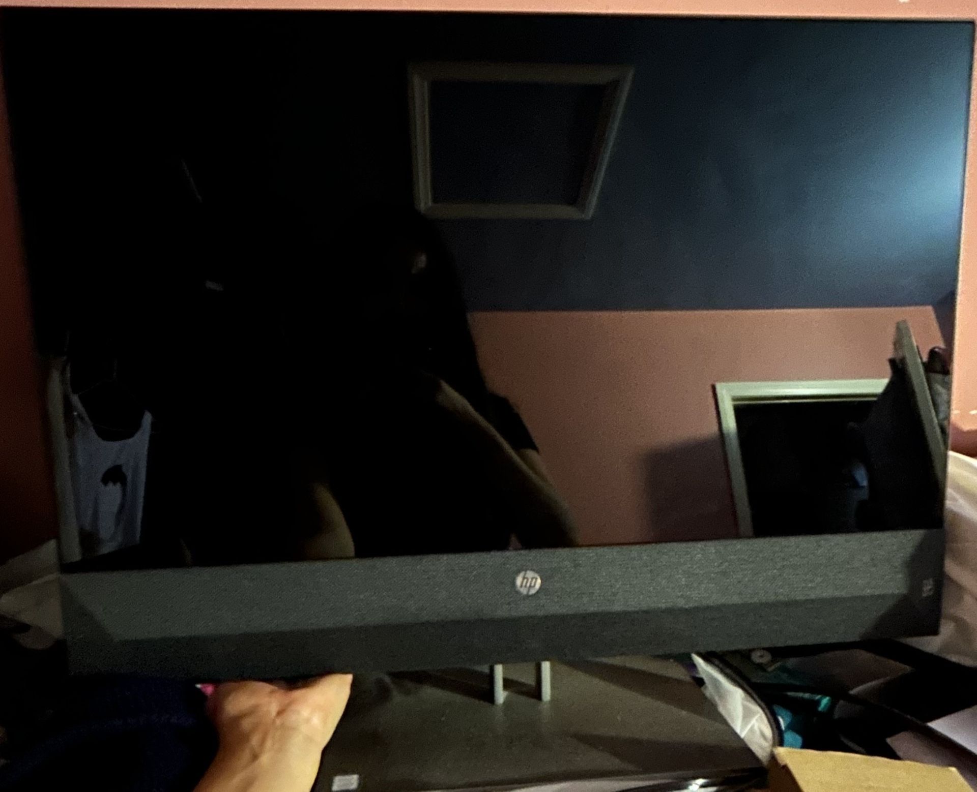 HP Pavilion All-in-One PC, specifically a model with a 24-inch screen.