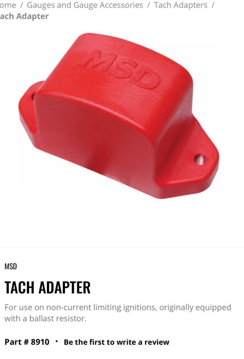 Msd Tach 