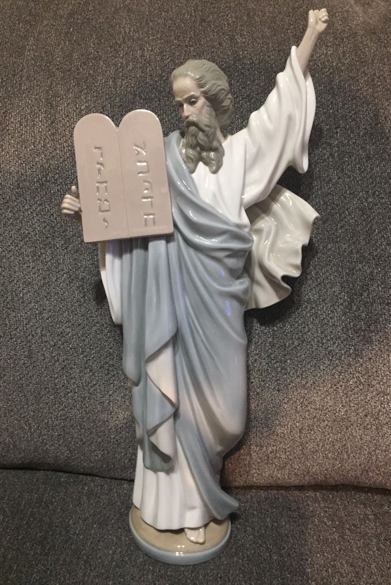 Lladro Moses & Ten Commandment