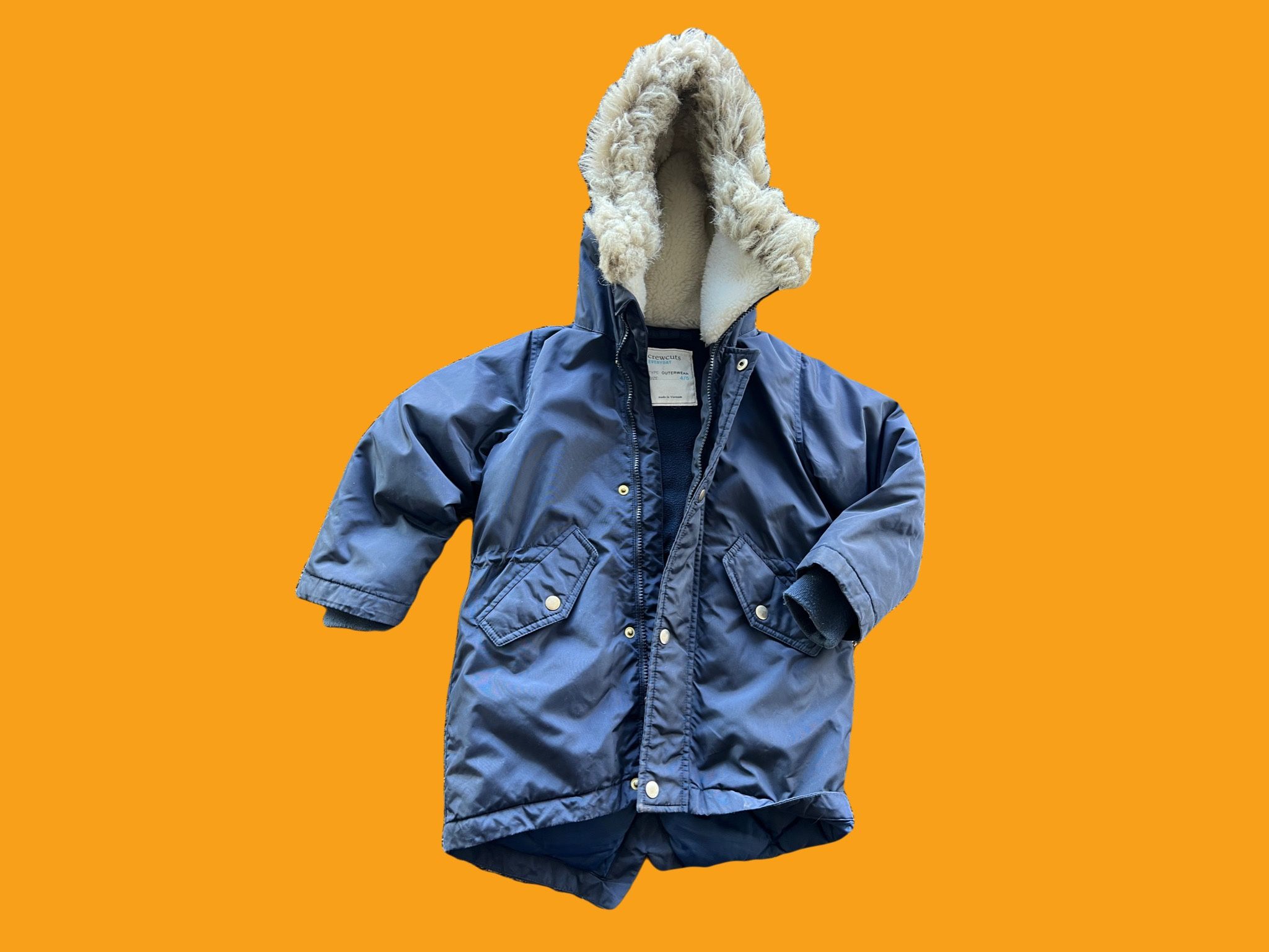 J Crew - Boys' fishtail parka with PrimaLoft® Size T 4/5