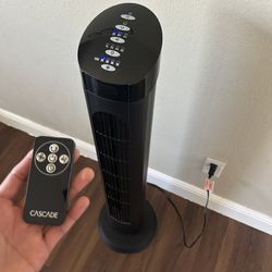 Cascade Fan with Remote