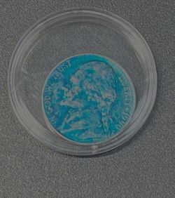 1990 P Nickel Error In God We Trust Doubled