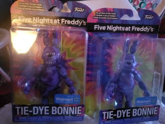 Tye Dye Bonnie Five Nights Freddy **PRICE PER FIGURE**