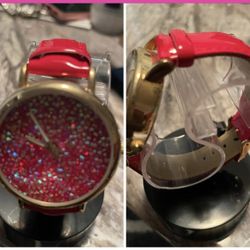 Red new watch
