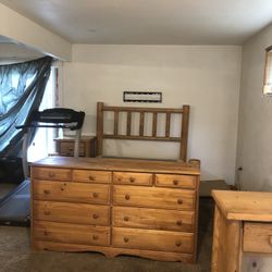 Log Bedroom Set