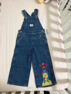 Gap sesame street overalls