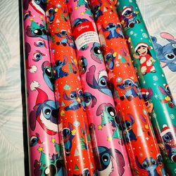 Disney Stitch  PREMIUM AIT E GIFT WRAP 100sq ft (9.29 กา (333 11x 10yd ) in