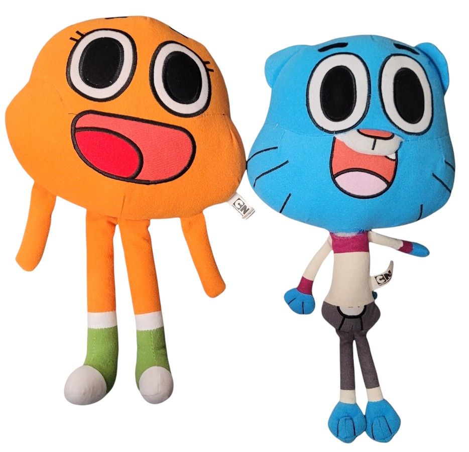 Gumball & Darwin Plushys