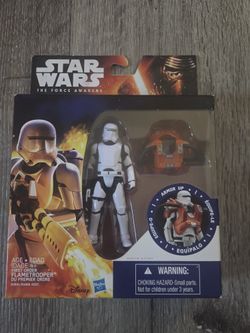 2015 Hasbro | Star Wars The Force Awakens - Wave 1 | First Order Flametrooper