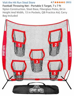 Football Throwing Net