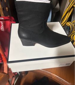 black boots