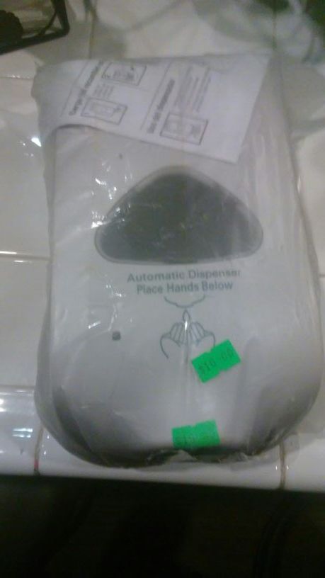 Automatic soap dispensers