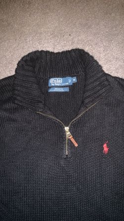 Polo Ralph Lauren Quarter-Zip Knit Sweatery