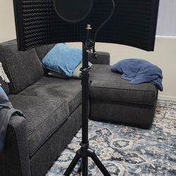Rockshield Tripod Mic Stand with Pop Filter