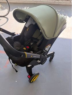 Doona Car Seat & Stroller, Slate Green - All-in-One Travel System