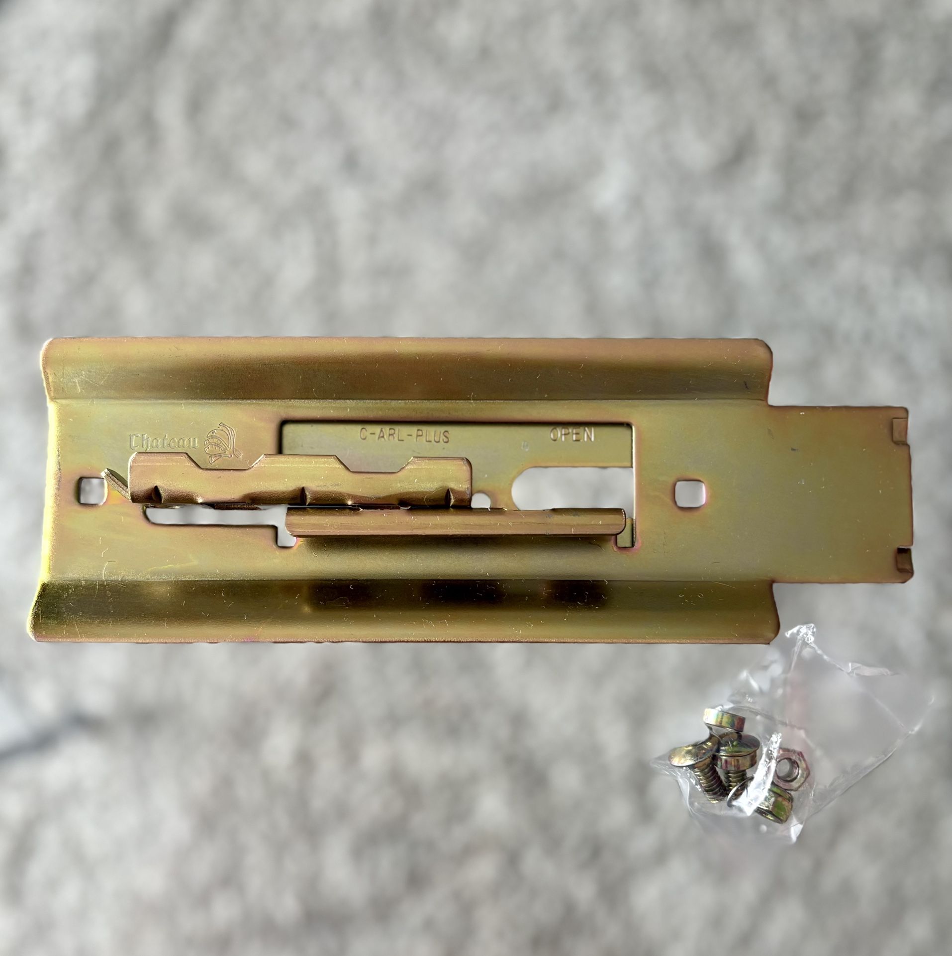 Chateau CARL-PLUS-1 High Security Door Gate Latch Mini Warehouse Cut Resistant