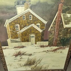 Vintage oil paintings 1970s